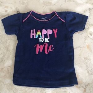 Gerber Happy To Be Me Cotton T-Shirt 12M